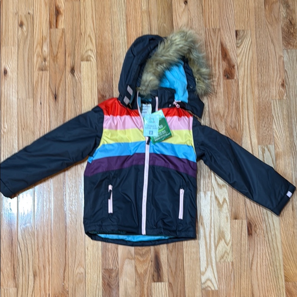Colorful Kids Puffer Jacket